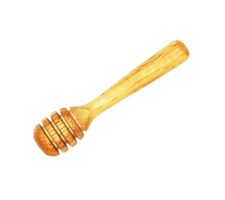 honey dipper isolated on transparent background png file