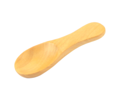 wooden spoon isolated on transparent background png file