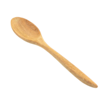 wooden spoon isolated on transparent background png file