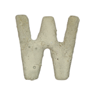 consonant letter w is used to make words on transparent background png file