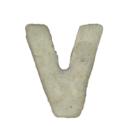 consonant letter v is used to make words on transparent background png file