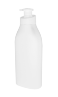 cream pump bottle on transparent background png file