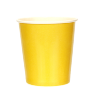 Take away paper coffee cup on transparent background png file