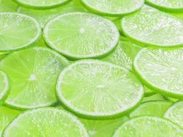 Lime slices background photo