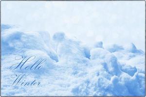 Background. Winter landscape. The texture of the snow photo