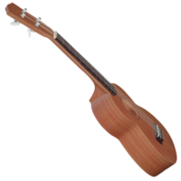 ukulele strumenti musicali per bambini con superficie in legno marrone png