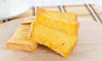 crispy butter bread photo