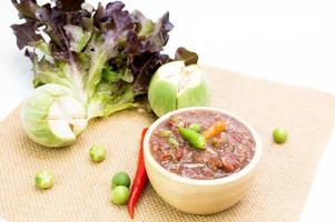 chili paste sauce photo