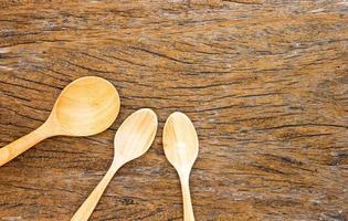 flat lay of spoons photo