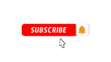 youtube subscribe transparent