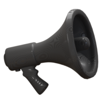 3d rendering megaphone icon isolated. suitable for shopping promo illustration png