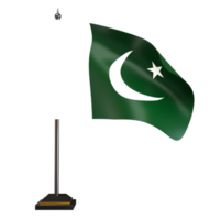 pakistán, bandera, 3d, ilustración png