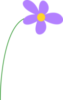 tecknad blomma png