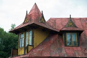 Traditional house at Zakopane, Poland photo