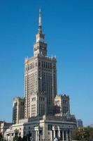 Magnificent building, Palace of culture and science, Warsaw photo