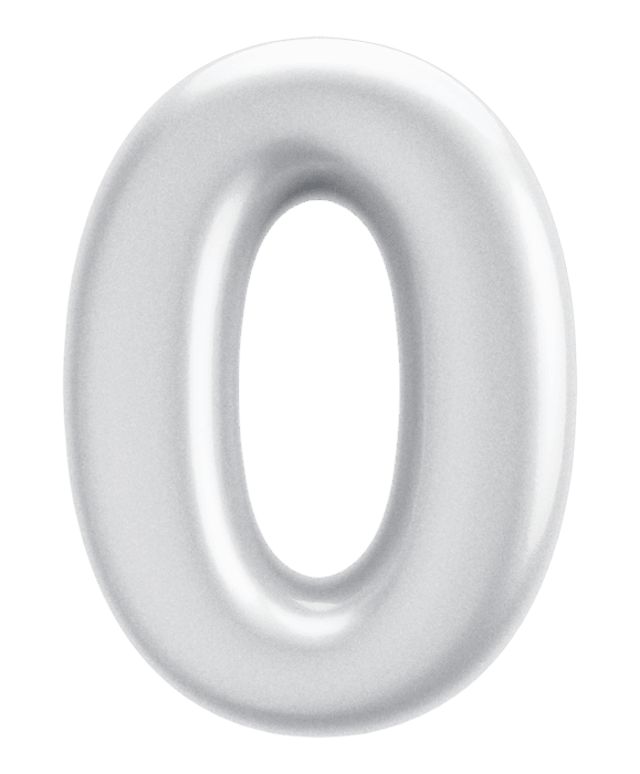 Number 0 PNGs for Free Download