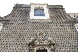 Gesu Nuovo Church in Naples, Italy photo