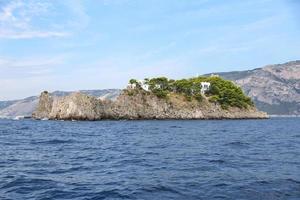 Island in Amalfi Cost, Naples, Italy photo