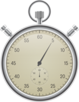 Vintage stopwatch vector illustration isolated on white background png