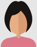 Default avatar profile in flat design png