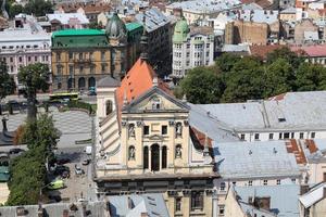 Jesuit Church in Lviv, Ukraine photo