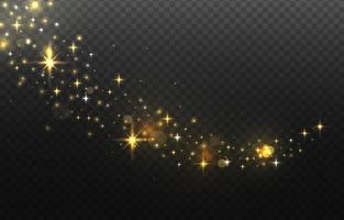 Magical Sparkle Stars Background vector