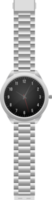 Realistic hand watch vector illustration isolated on white background png