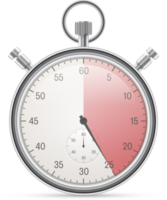 illustration de vecteur de chronomètre vintage isolé sur fond blanc