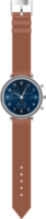 ilustración de vector de reloj de mano realista aislado sobre fondo blanco png