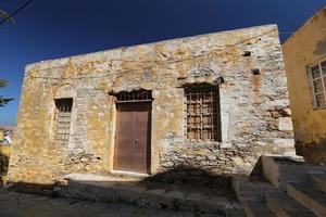 House in Symi Island, Greece photo