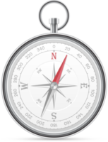 Magnetic compass vector illustration png