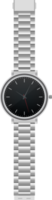 ilustración de vector de reloj de mano realista aislado sobre fondo blanco png