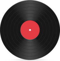 vinyl record vectorillustratie geïsoleerd op een witte achtergrond png