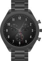 ilustración de vector de reloj de mano realista aislado sobre fondo blanco png