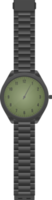 illustration vectorielle de montre à main réaliste isolée sur fond blanc png