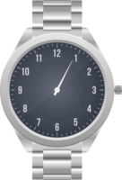 illustration vectorielle de montre à main réaliste isolée sur fond blanc png