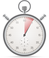 Vintage stopwatch vector illustration isolated on white background png