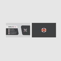 business card design template vector