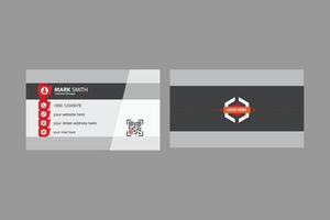 business card design template vector