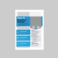 corporate flyer design templates for free vector