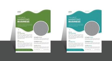 Corporate Business Flyer Design Template in A4. Brochure, Annual Report, Magazine,Poster, Business Presentation, Flyer, Website, Vector file, trend Cover Organic.