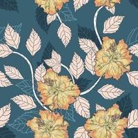 Gorgeous Floral Pattern vector