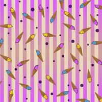 ice cream background vector