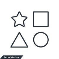 variety icon logo vector illustration. variation symbol template for graphic and web design collection