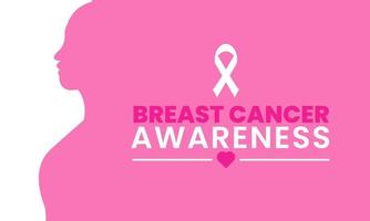 Breast Cancer Awareness Background vector