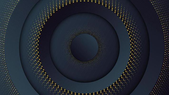 luxury dark circle background. Vector illustration. EPS 10