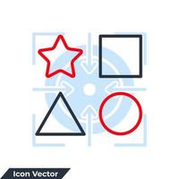 variety icon logo vector illustration. variation symbol template for graphic and web design collection