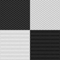 black line seamless geometric diamond shape patterns vector