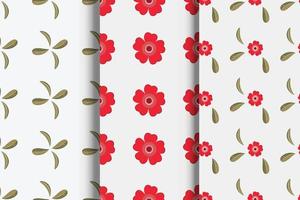 Pattern set, floral pattern in the small flower. Motifs scattered random. vector texture. Elegant template for fashion prints. Printing with small flowers