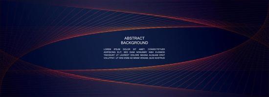 background banner, 3D Abstract modern banner curve abstract, presentation. Luxury paper cut banner. Abstract banner decoration, 3d Vector illustration. Dark blue bac